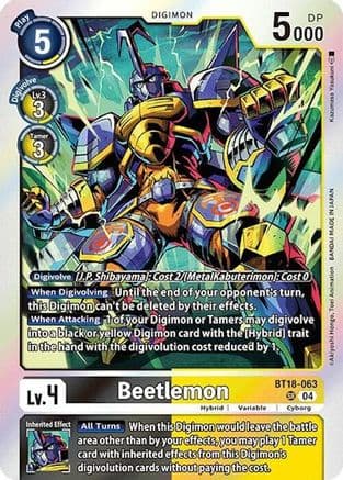 Beetlemon — Release Special Booster 2.0 Digimon Card Game card by Kazumasa Yasukuchi