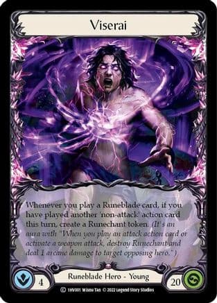 Viserai — Historic Pack 1 Blitz Deck: Viserai Flesh and Blood card by Wisnu Tan