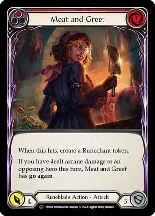 Meat and Greet (Red) — Historic Pack 1 Blitz Deck: Viserai