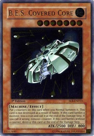 B.E.S. Covered Core (UTR) — Shadow of Infinity Yu-Gi-Oh! card by KAZUKI TAKAHASHI