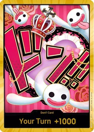 DON!! Card (Perona) (Gold) — Premium Booster -The Best-