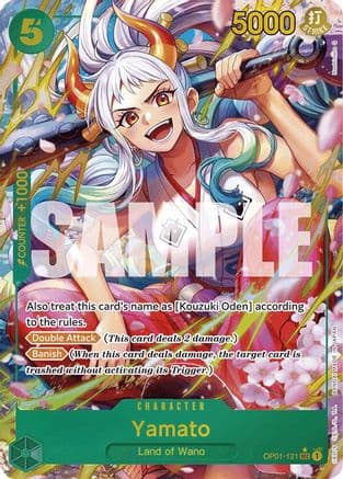 Yamato (OP01-121) (Alternate Art) — Premium Booster -The Best-