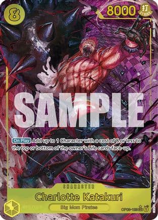 Charlotte Katakuri (Alternate Art) — Premium Booster -The Best-
