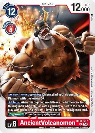 AncientVolcanomon — Release Special Booster 2.0 Digimon Card Game card by kaz