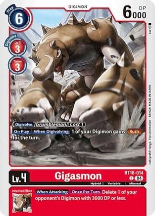 Gigasmon — Release Special Booster 2.0 Digimon Card Game card by kaz