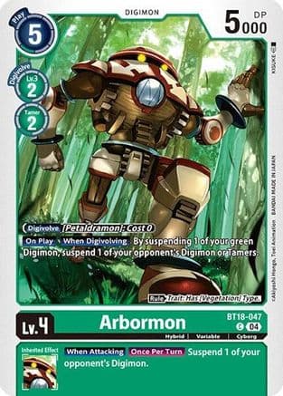 Arbormon — Release Special Booster 2.0 Digimon Card Game card by KISUKE