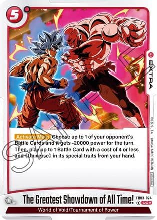 The Greatest Showdown of All Time! (Tournament Pack 04) — Tournament and Championship Promos