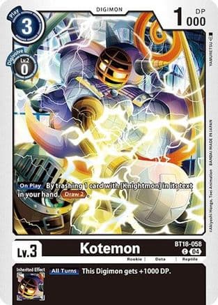 Kotemon — Release Special Booster 2.0