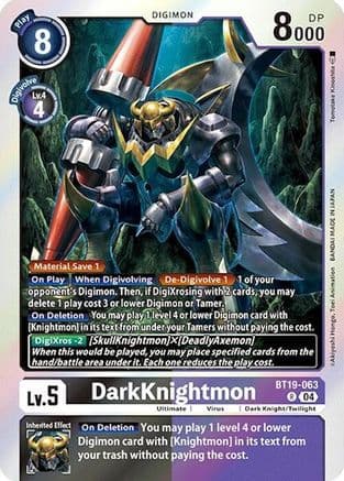 DarkKnightmon — Release Special Booster 2.0