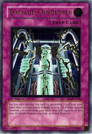 Damage Condenser (UTR) — Shadow of Infinity Yu-Gi-Oh! card by KAZUKI TAKAHASHI