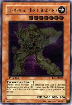 Elemental Hero Bladedge (UTR) — Elemental Energy