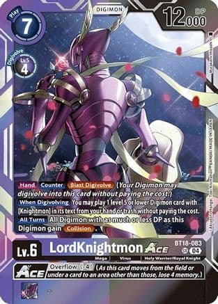 LordKnightmon ACE — Release Special Booster 2.0