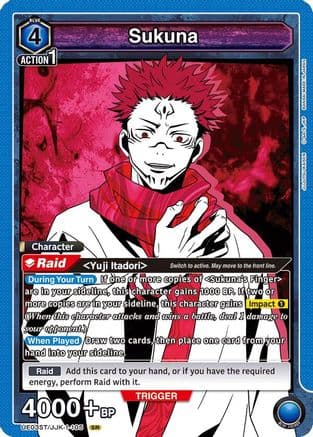Sukuna (SR) — Union Arena card