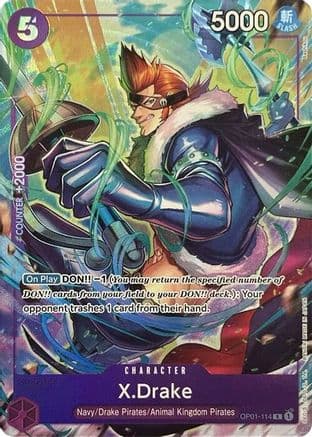X.Drake (Premium Card Collection -Best Selection Vol. 2-) — One Piece Promotion Cards