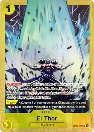 El Thor (Premium Card Collection -Best Selection Vol. 2-) — One Piece Promotion Cards