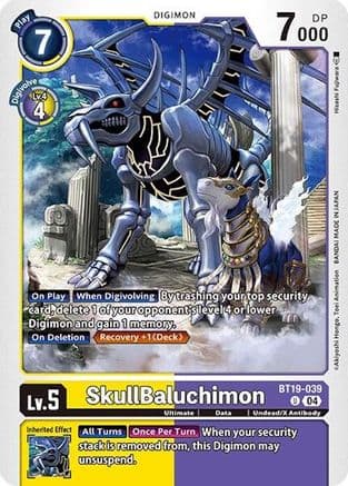 SkullBaluchimon — Release Special Booster 2.0