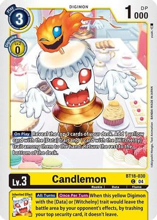 Candlemon — Release Special Booster 2.0 Digimon Card Game card by yuuki.
