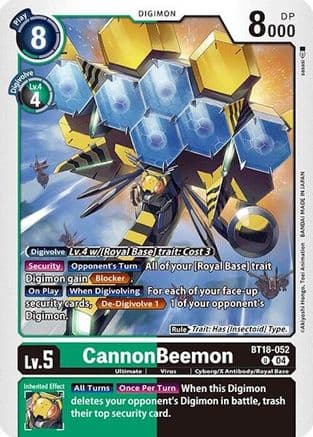 CannonBeemon — Release Special Booster 2.0 Digimon Card Game card by sasasi
