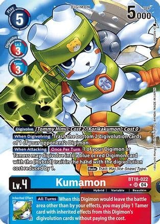 Kumamon (Alternate Art) — Release Special Booster 2.0