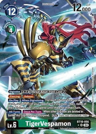 TigerVespamon (Alternate Art) — Release Special Booster 2.0