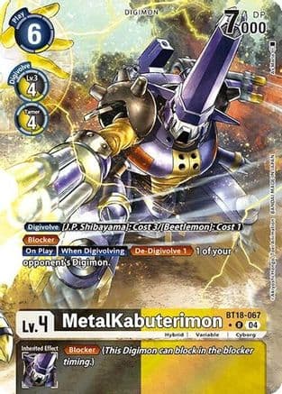 MetalKabuterimon (Alternate Art) — Release Special Booster 2.0