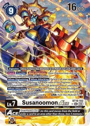 Susanoomon ACE (Alternate Art) — Release Special Booster 2.0