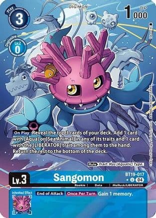 Sangomon (Alternate Art) — Release Special Booster 2.0
