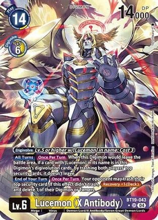 Lucemon (X Antibody) (Alternate Art) — Release Special Booster 2.0