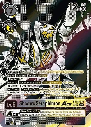 ShadowSeraphimon ACE (Textured) — Release Special Booster 2.0