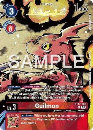 Guilmon (Signed) — Release Special Booster 2.0