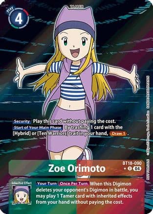 Zoe Orimoto (Release Special Booster 2.0: Box Promotion Pack) — Release Special Booster 2.0