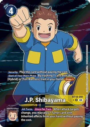 J.P. Shibayama (Release Special Booster 2.0: Box Promotion Pack) — Release Special Booster 2.0