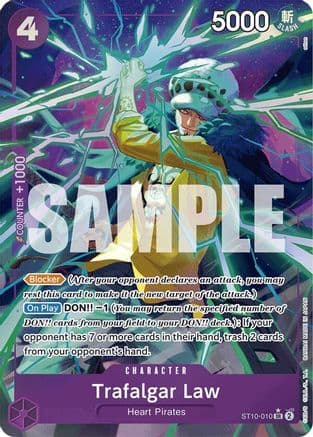 Trafalgar Law (ST10-010) (Alternate Art) — Premium Booster -The Best-
