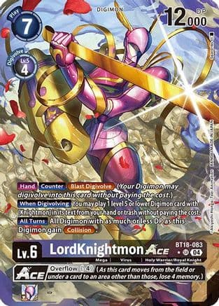 LordKnightmon ACE (Alternate Art) — Release Special Booster 2.0