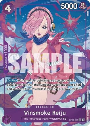 Vinsmoke Reiju (OP06-069) (Alternate Art) — Premium Booster -The Best-