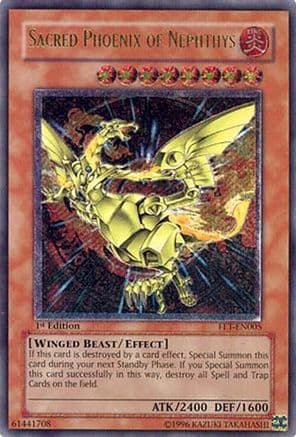 Sacred Phoenix of Nephthys (UTR) — Yu-Gi-Oh! card