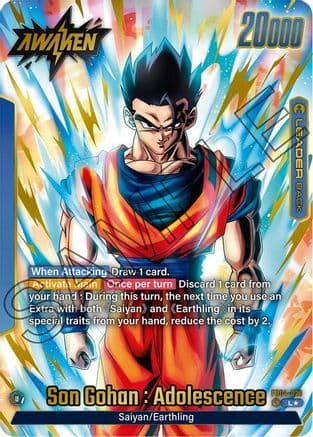 Son Gohan : Adolescence - FB04-026 (Alternate Art) — Ultra Limit