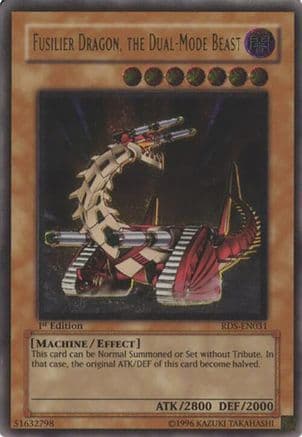 Fusilier Dragon, the Dual-Mode Beast (UTR) — Yu-Gi-Oh! card