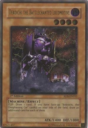 Dekoichi the Battlechanted Locomotive (UTR) — Yu-Gi-Oh! card
