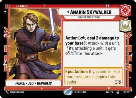 Anakin Skywalker - What it Takes to Win — Twilight of the Republic