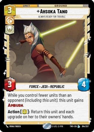 Ahsoka Tano - Always Ready For Trouble — Twilight of the Republic
