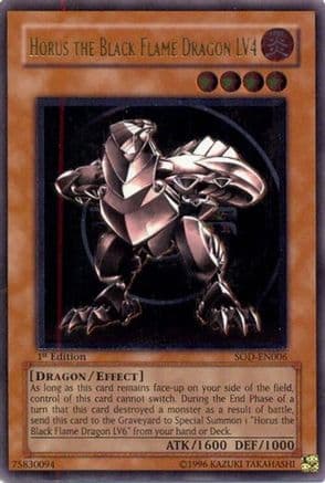 Horus The Black Flame Dragon LV4 (UTR) — Soul of the Duelist