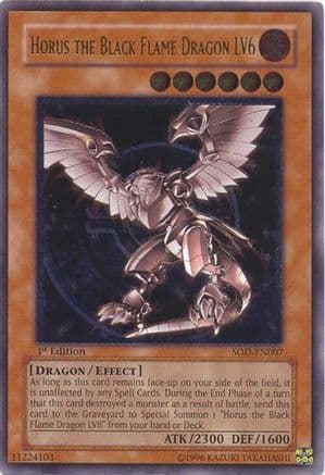 Horus the Black Flame Dragon LV6 (UTR) — Soul of the Duelist