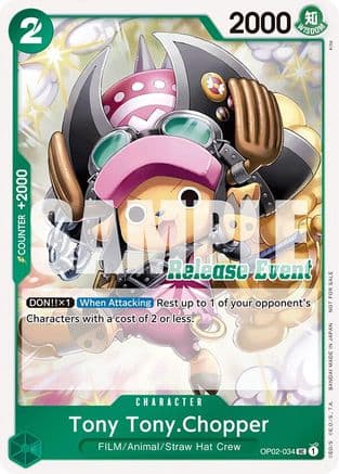 Tony Tony.Chopper (ST15 - ST20 Release Event Winner Pack) — One Piece Promotion Cards