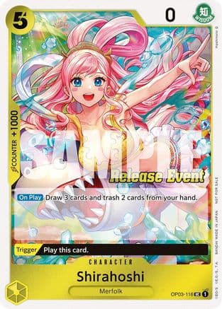 Shirahoshi (ST15 - ST20 Release Event Winner Pack) — One Piece Promotion Cards