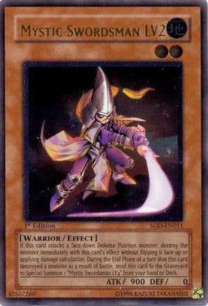 Mystic Swordsman LV2 (UTR) — Yu-Gi-Oh! card