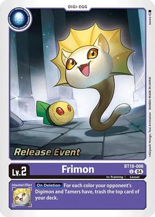 Frimon — Release Special Booster 2.0 Celebration Event Cards Digimon Card Game card by bonira