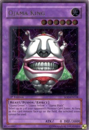 Ojama King (UTR) — Soul of the Duelist Yu-Gi-Oh! card by KAZUKI TAKAHASHI