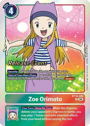Zoe Orimoto — Release Special Booster 2.0 Celebration Event Cards