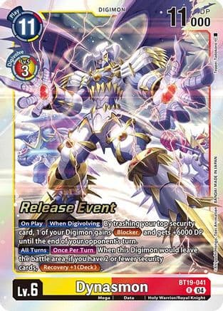 Dynasmon — Release Special Booster 2.0 Celebration Event Cards Digimon Card Game card by Teppei Tōdō
